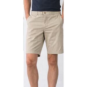 Brooks Brothers Shorts Mens 38 Khaki Bermuda Supima Cotton Stretch Casual